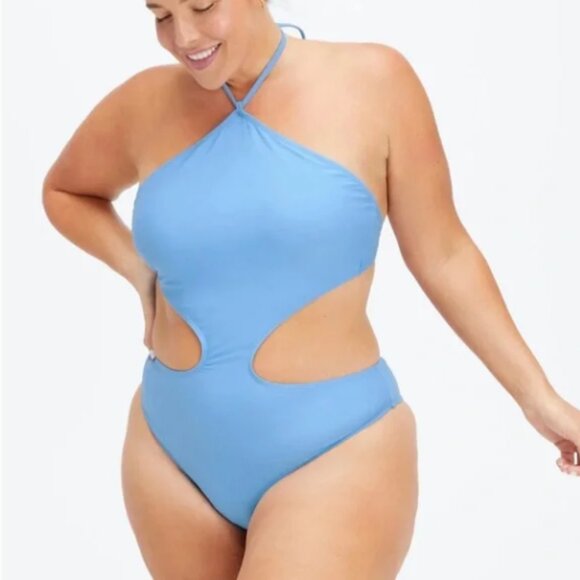 NWT Fabletics Cutout One-Piece - 3X - Picture 1 of 5